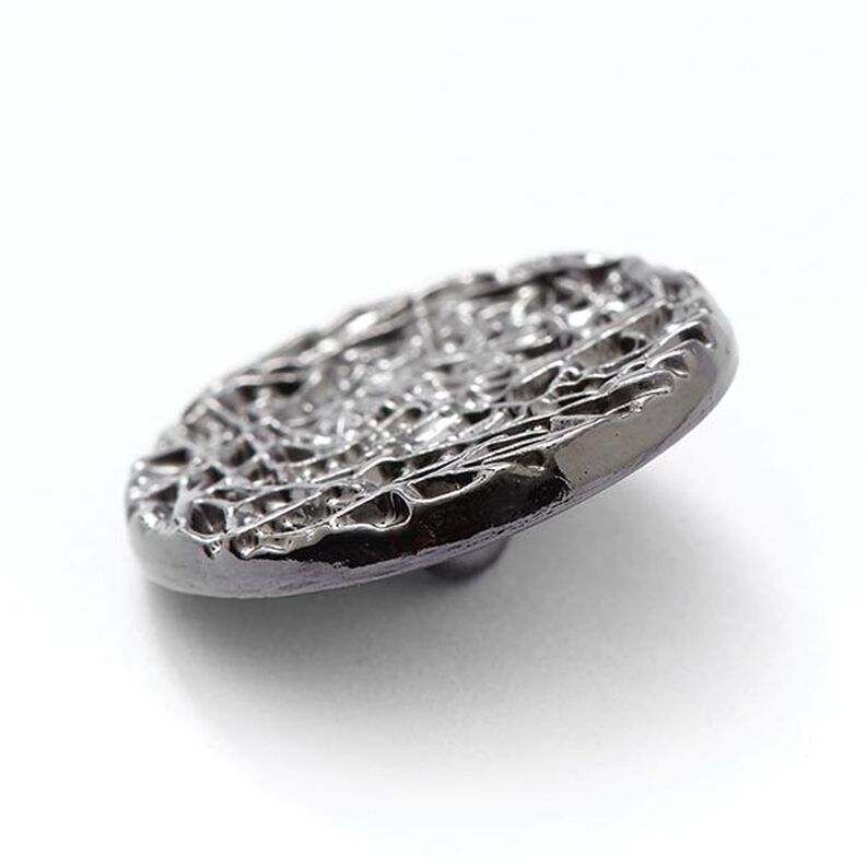 Botão metálico Meteoro  – prata,  image number 2