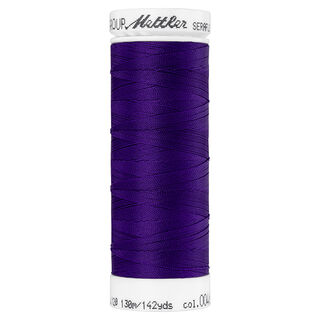 Linha de coser Seraflex para costuras elásticas (0046) | 130 m | Mettler – beringela, 