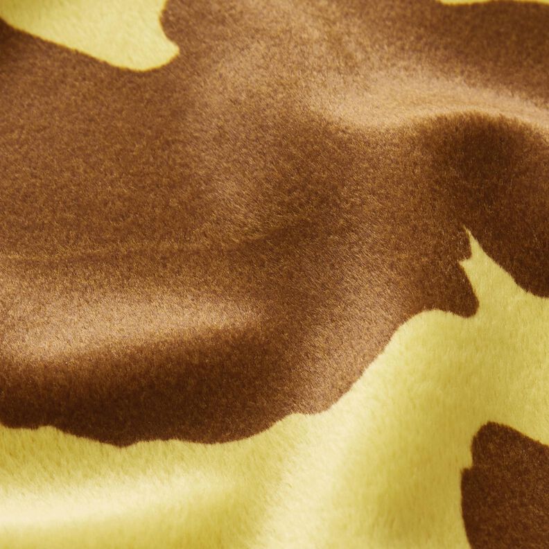 Girafa de pele sintética – amarelo-sol/castanho,  image number 3