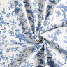 Tecido de algodão Cretone Pássaros – azul real/branco sujo,  thumbnail number 3