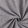 Popelina de algodão Xadrez Vichy pequeno, com fio tingido – preto/branco,  thumbnail number 5