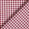 Tecido de algodão Vichy pequeno – vermelho escuro/branco,  thumbnail number 3