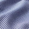 Tecido para blusas Mistura de algodão Riscas – azul-marinho/branco,  thumbnail number 2