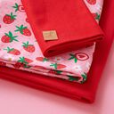 Pacote de tecido Jersey Morangos doces | PETIT CITRON – rosa, 