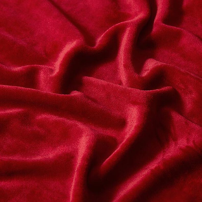 Veludo stretch Nicki – vermelho,  image number 2