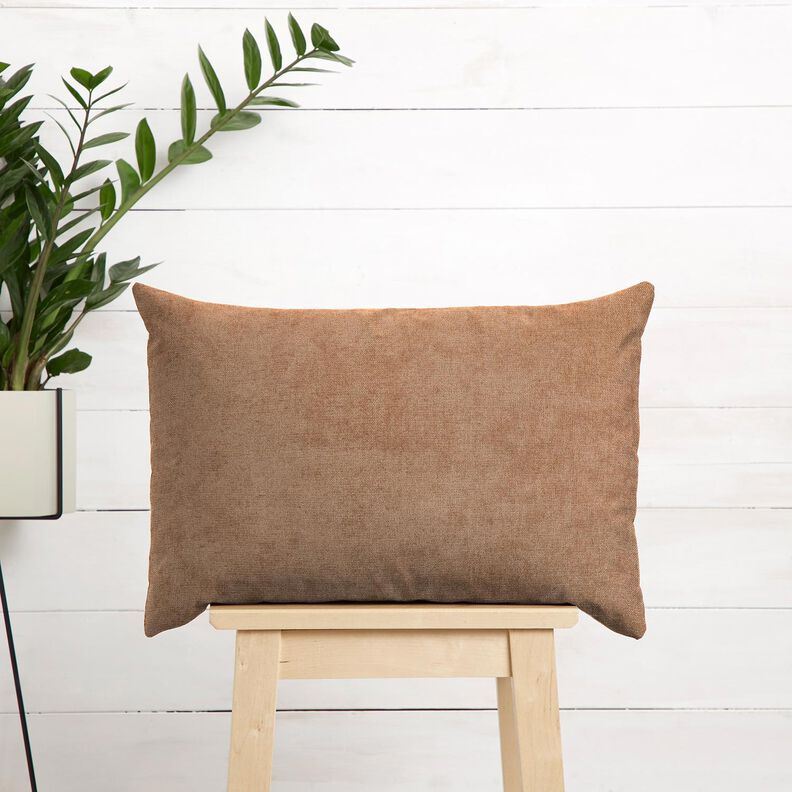 Tecido para estofos Estrutura fina – castanho claro,  image number 6