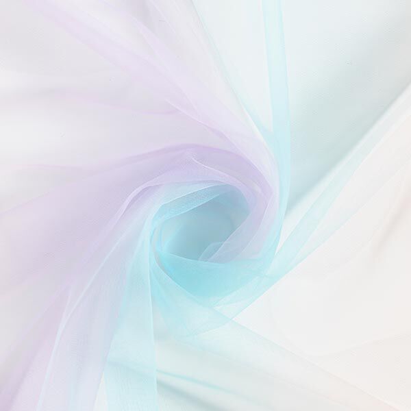 Softmesh Gradação em arco-íris – azul claro/menta,  image number 3