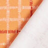 GOTS Jersey de algodão Checks | Tula – laranja/terracota,  thumbnail number 4