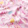 Jersey de algodão Rabisco Unicórnio – rosa,  thumbnail number 2