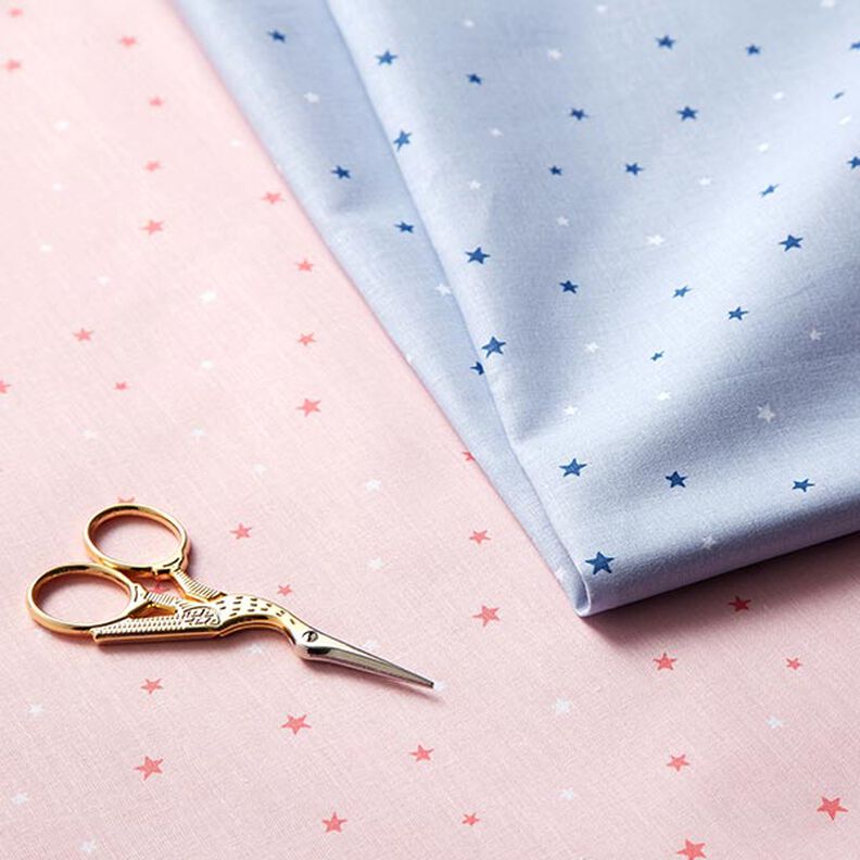 Tecido de algodão Cretone Estrelas – azul,  image number 5