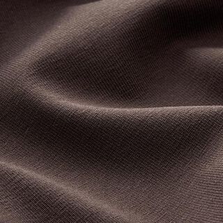 Jersey de algodão médio liso – castanho escuro, 