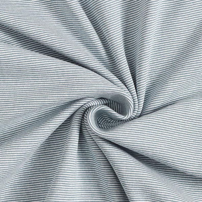 Bordas Tecido tubular Anéis estreitos – azul ganga/branco sujo,  image number 1