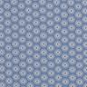 Jersey de algodão flores de brilho – azul ganga,  thumbnail number 1