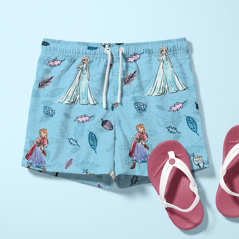 Jersey de algodão Rainha do Gelo na Floresta | Disney – azul claro,  image number 6