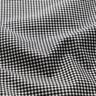 Tecido para camisas Xadrez pequeno – preto/branco,  thumbnail number 2