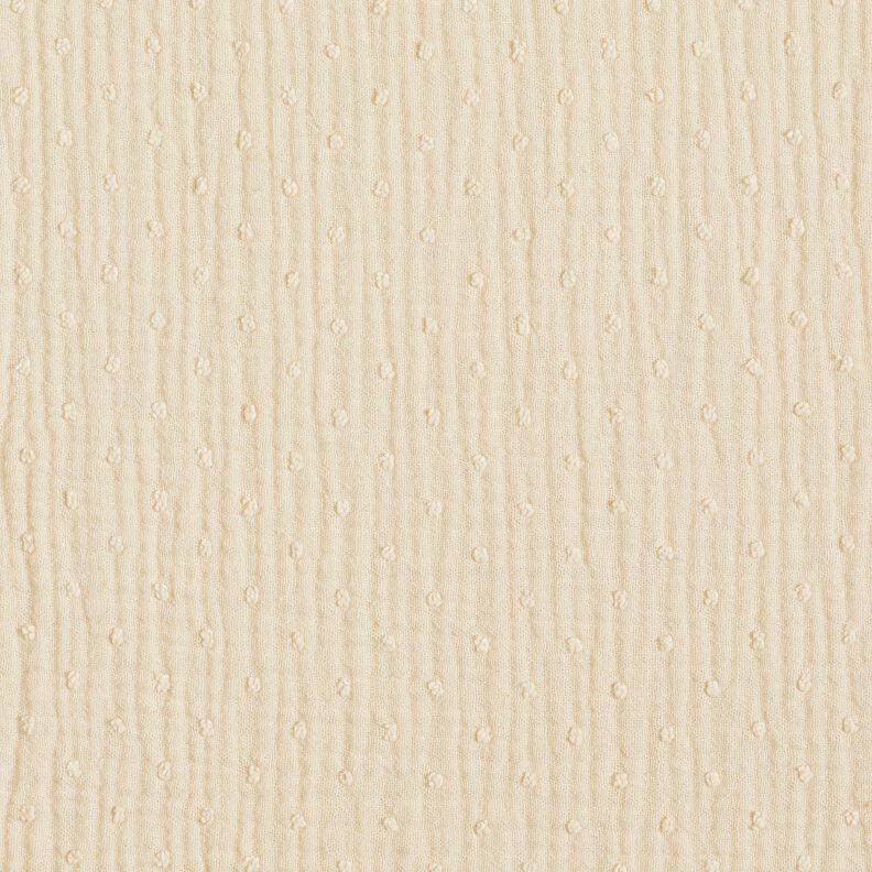 Musselina/ Tecido plissado duplo dobby – natural,  image number 1