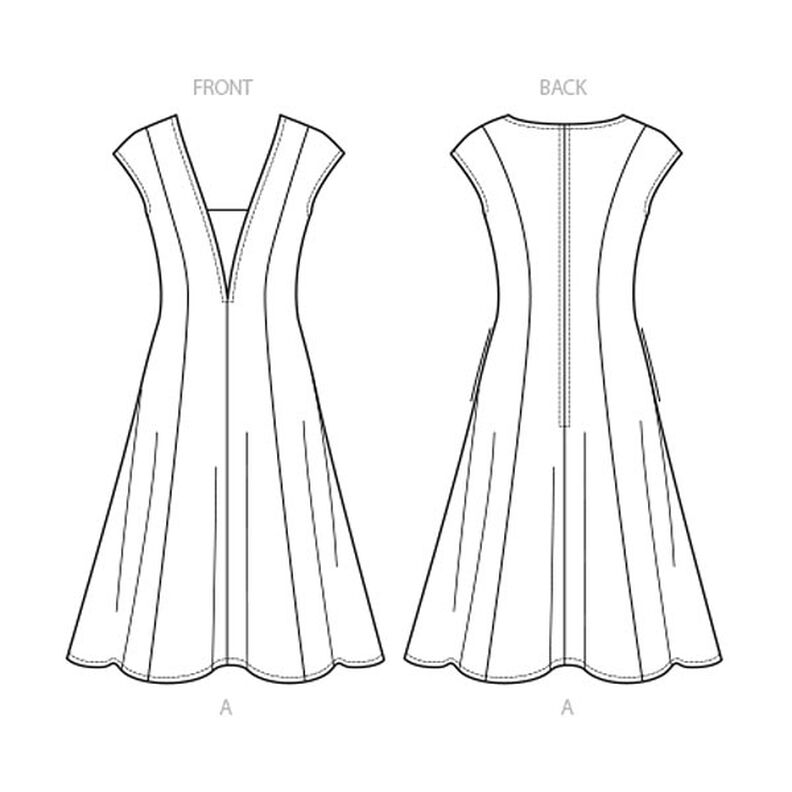 Vestido de noite, Very Easy Vogue 9292 | 32 - 48,  image number 7