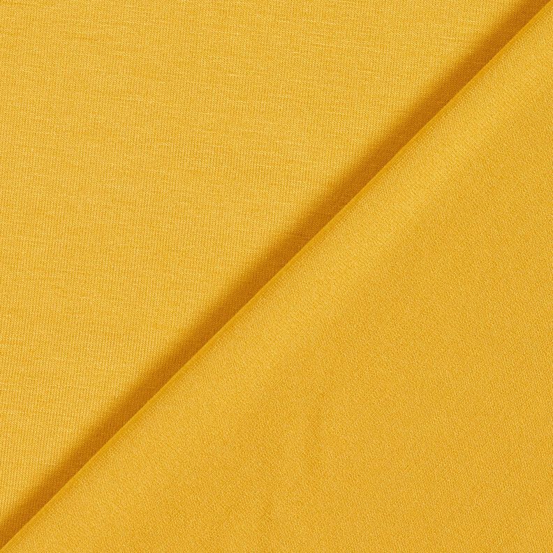 Jersey de verão Viscose Médio – amarelo-caril,  image number 3