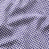 GOTS Jersey de algodão Xadrez Mini | TCC x LOOKS by Wolfgang Joop – azul violeta/branco,  thumbnail number 3