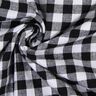 Tecido de algodão Vichy - 1 cm – preto,  thumbnail number 2