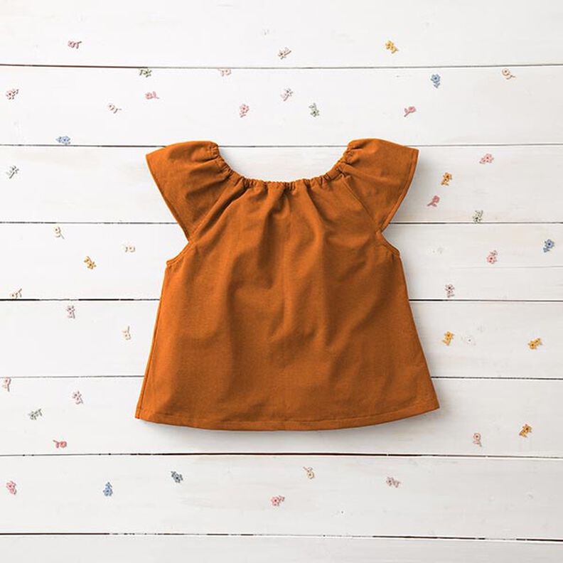 Jersey de algodão médio liso – cor de caramelo,  image number 7