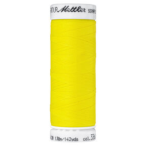 Linha de coser Seraflex para costuras elásticas (3361) | 130 m | Mettler – amarelo-limão, 