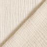 Musselina/ Tecido plissado duplo Mix de linho Uni  &ndash; natural,  thumbnail number 3