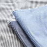 Tecido para blusas Mistura de algodão Riscas – azul claro/branco,  thumbnail number 5