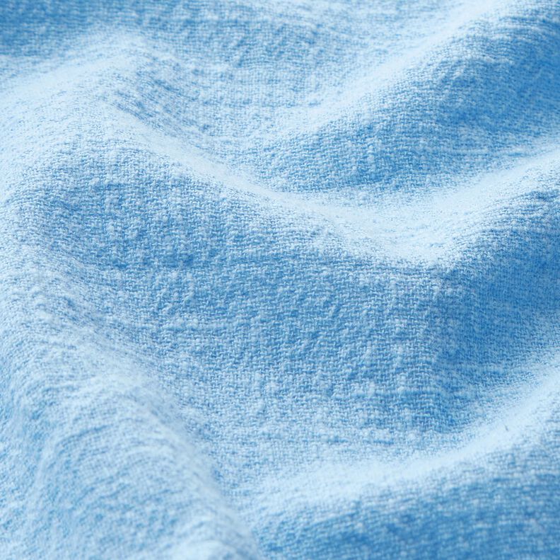 Tecido de algodão Imitação de linho – azul claro,  image number 2