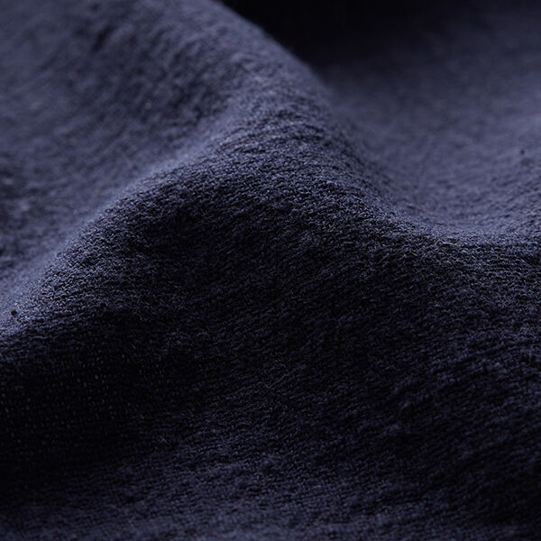 Tecido de algodão Aparência de linho – azul-noite,  image number 2
