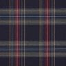 Xadrez escocês Stretch – naval/vermelho,  thumbnail number 1