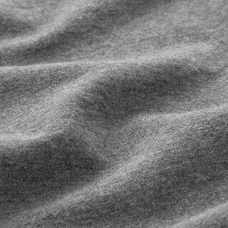 Jersey de algodão médio melange – cinzento escuro, 