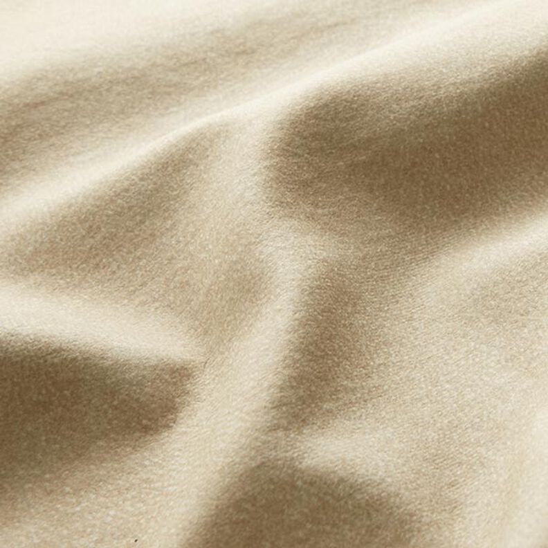 Tecido para estofos tecido aveludado melange – cor de areia,  image number 2