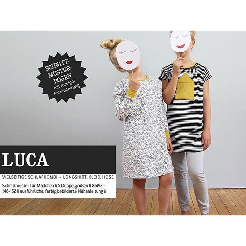 LUCA Pijama versátil para menina | Studio Schnittreif | 86-152,  image number 1