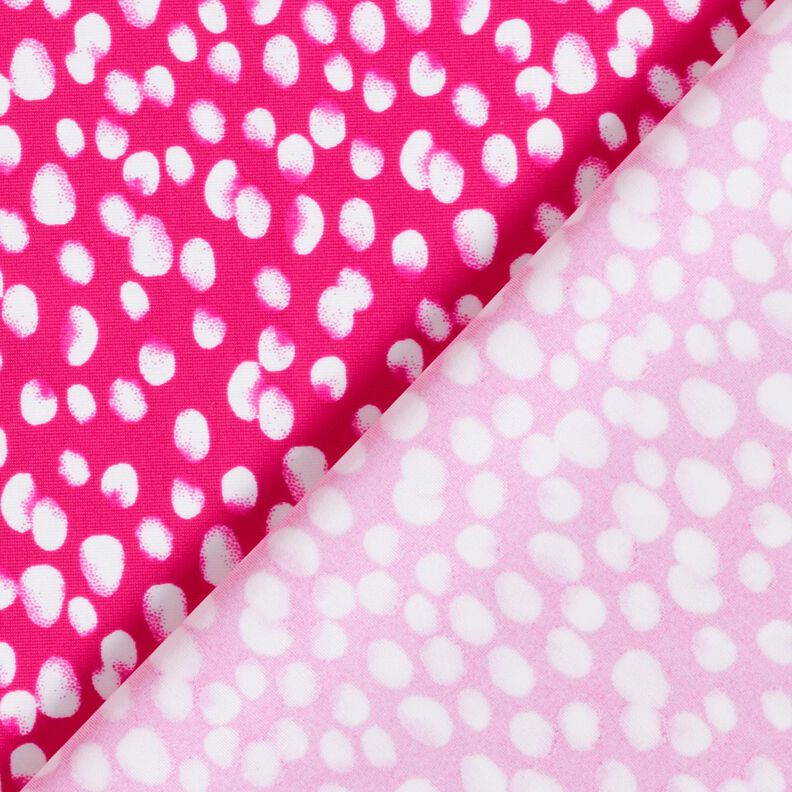 Tecido para fatos de banho Sarapintas Mini – rosa intenso/branco,  image number 4