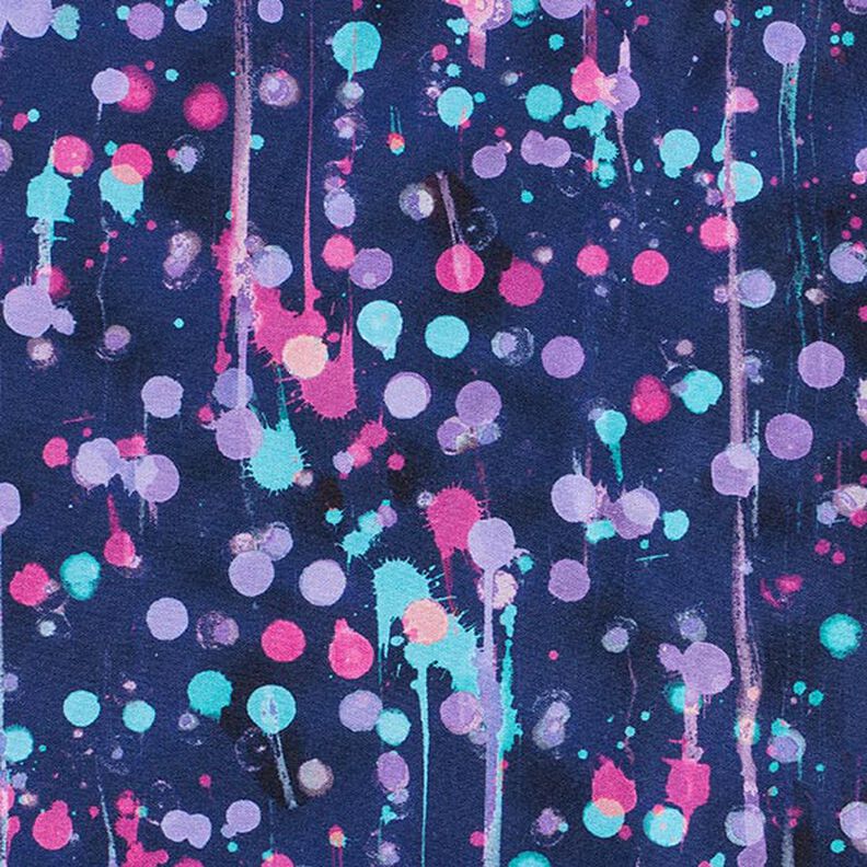 Softshell Manchas borratadas Impressão Digital – azul-marinho/rosa intenso,  image number 6