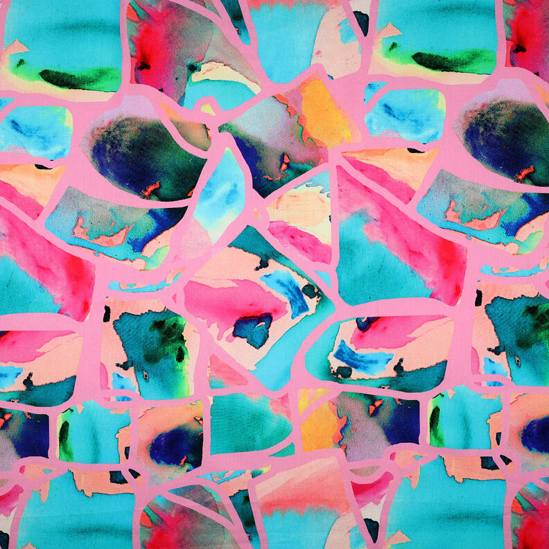 Cetim de algodão Resonate Neon | Nerida Hansen – rosa,  image number 1