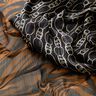 Chiffon com riscas de giz brilhantes Estampado tigre – preto/cobre,  thumbnail number 5