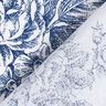 Tecido para decoração Lona Romance – branco/azul,  thumbnail number 4