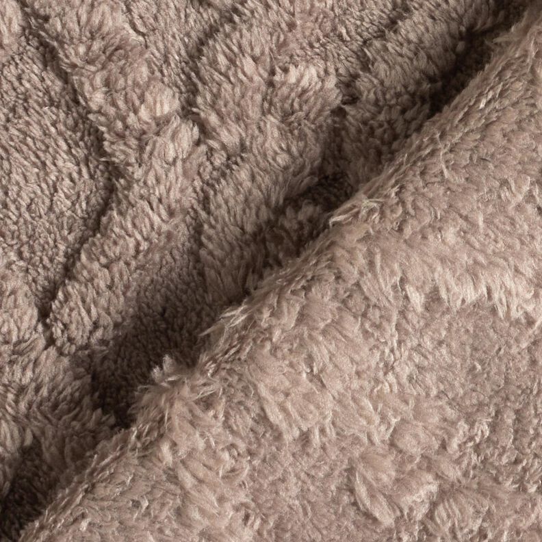 Pelo artificial diamantes – taupe,  image number 4