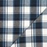 Flanela de algodão Xadrez grande – azul ganga/branco sujo,  thumbnail number 3