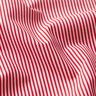 Popelina de algodão Riscas Mini – vermelho/branco,  thumbnail number 2