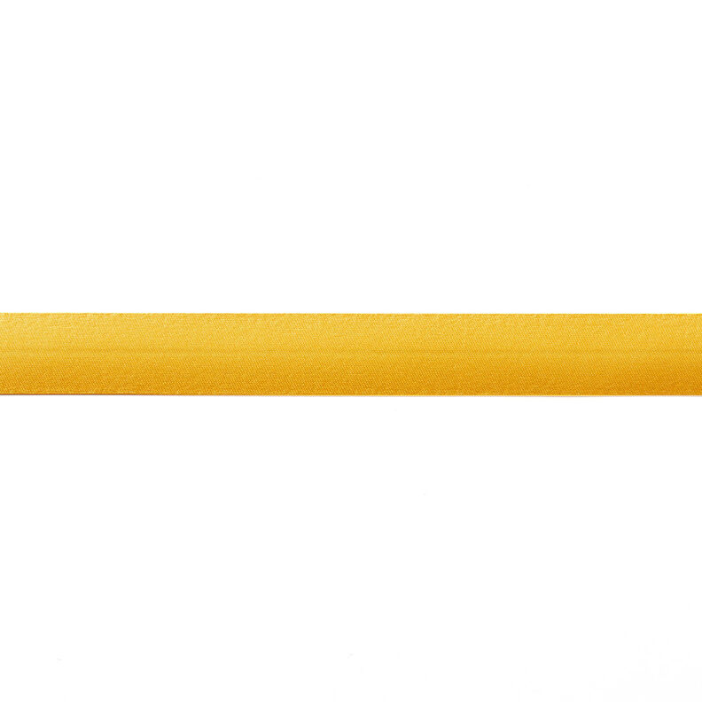 Fita de viés Cetim [20 mm] – amarelo-sol,  image number 1