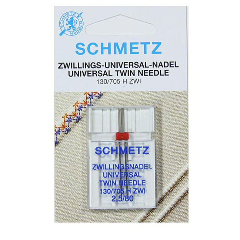 Agulha universal dupla [NM 2,5/80] | SCHMETZ,  image number 1