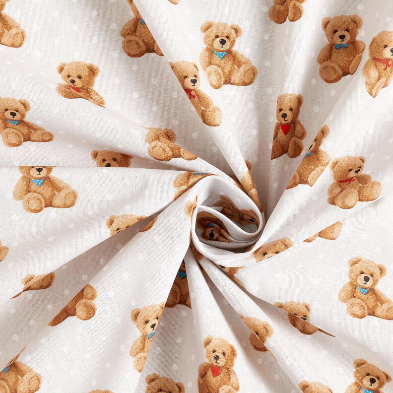 Popelina de algodão Teddy – bege,  image number 3