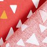Tecido de algodão Cretone Triângulos – terracota,  thumbnail number 4