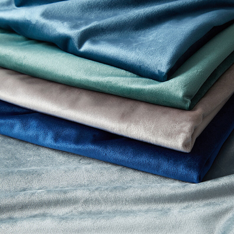 Tecido para decoração Veludo – azul-marinho,  image number 4