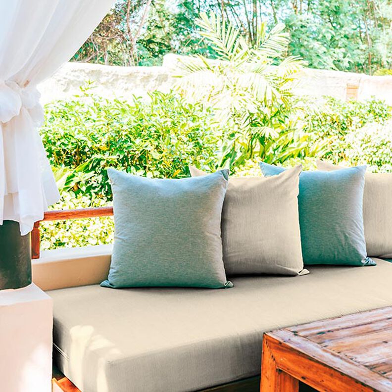 Tecido para exteriores jacquard Ziguezague pequeno – beige,  image number 7