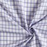 Tecido para camisas Xadrez misturado – branco/azul claro,  thumbnail number 3