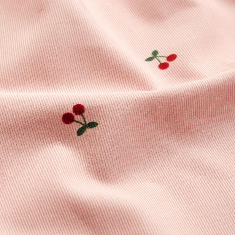 Bombazine para beb&eacute; Cerejas &ndash; rosa-claro,  image number 2